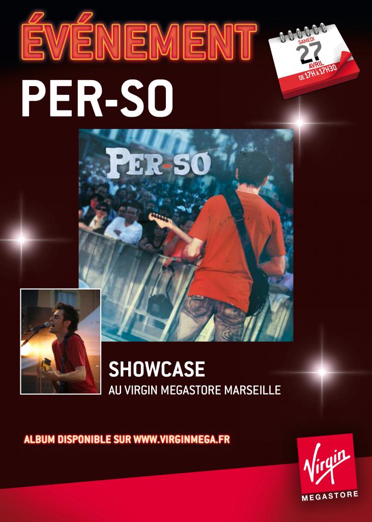 Showcase au Virgin Mégastore de Marseille (27 avril 2013)