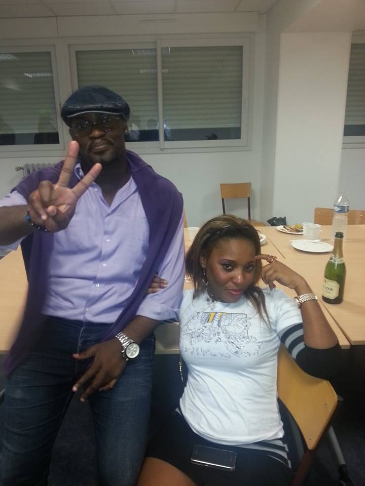Marss avec Audrey, chanteuse gabonaise de zouk