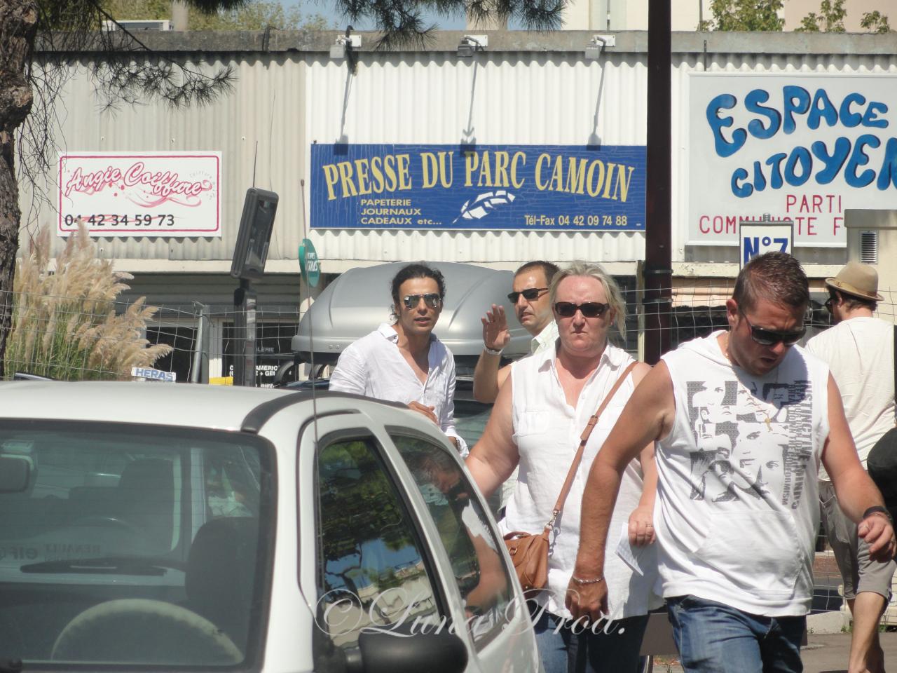 Arrivée de Ben Jack’son (sosie professionnel)